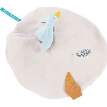 Moulin Roty Doudou Attache Tetine Petite Oie Le Voyage D'Olga