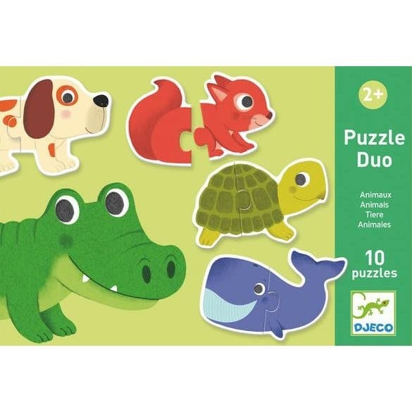 Djeco Puzzle Duo Animaux