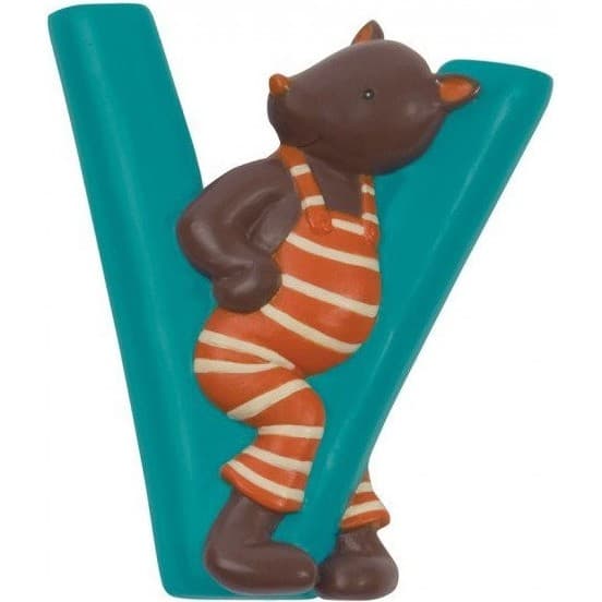 Moulin Roty Lettre résine V La Grande Famille