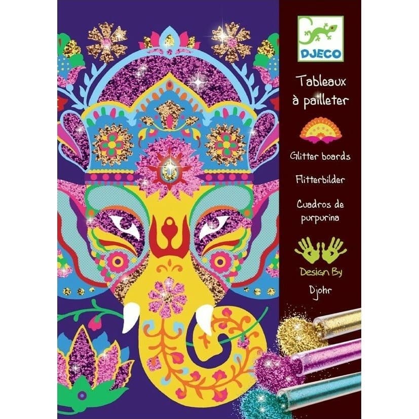 Djeco Tableaux Ă Paillettes Animaux Ă Paillettes