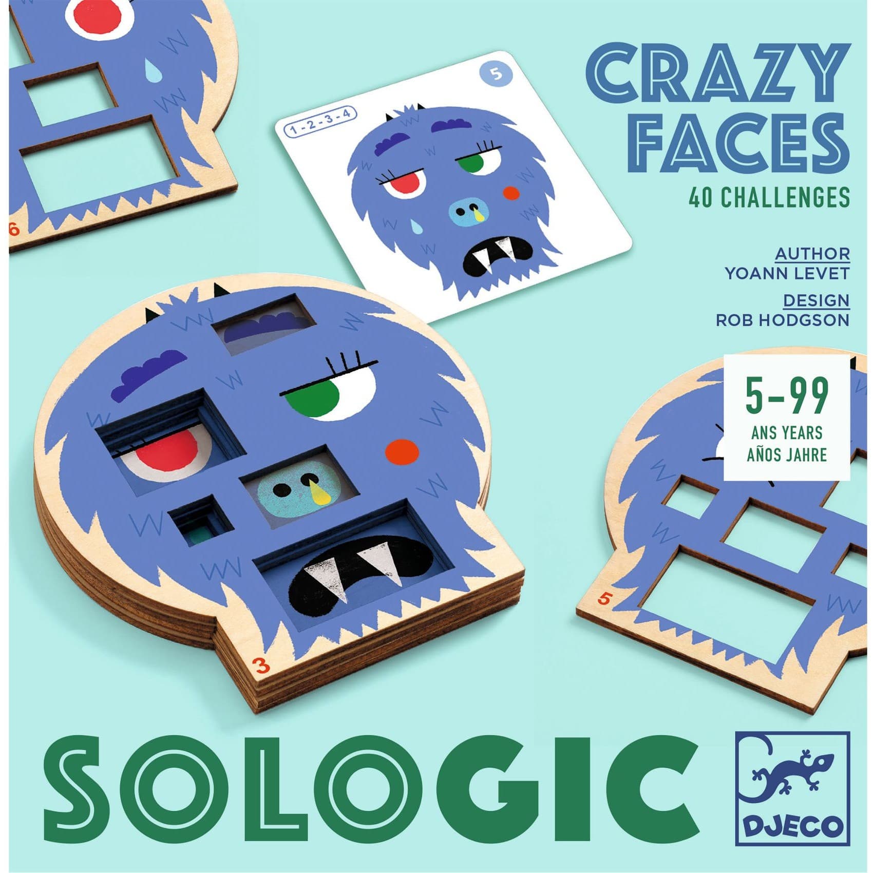 Djeco Sologic Crazy faces