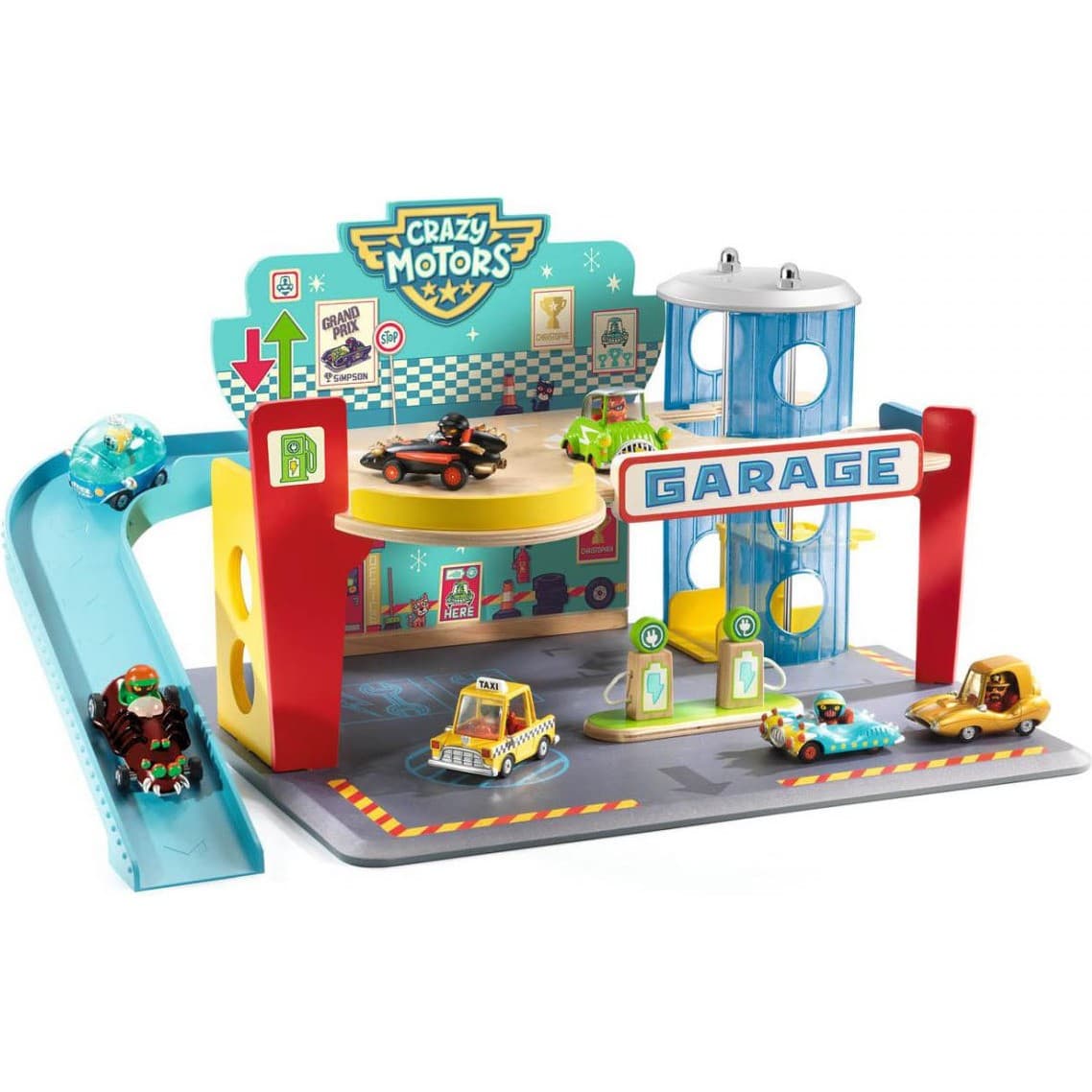 Djeco Crazy Motors Garage