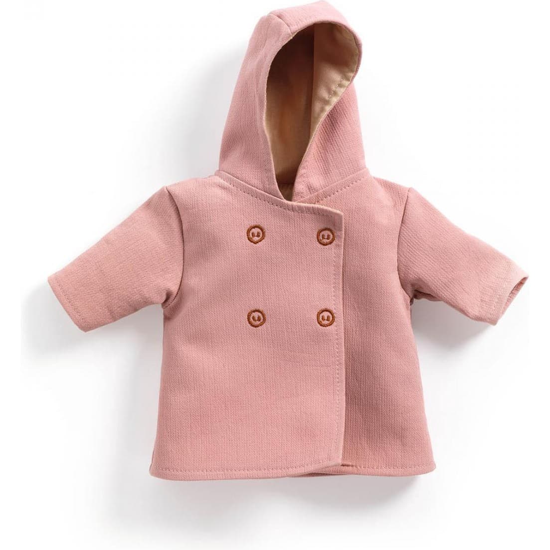 Djeco Pomea Vêtements de poupées Manteau à capuche