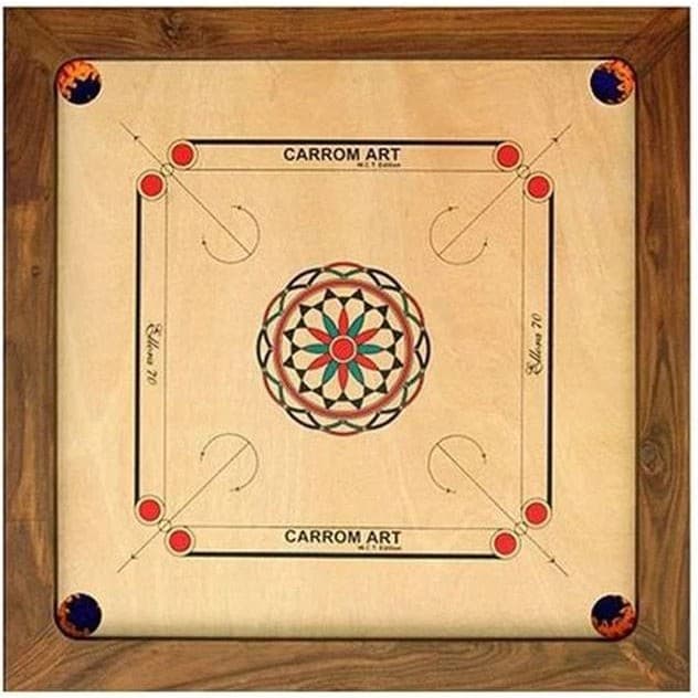 Carrom Art Carrom Wct Ellora 70cm Acacia