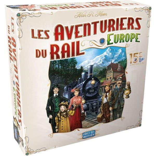 Days Of Wonder Les Aventuriers du Rail Europe 15ème Anniversaire