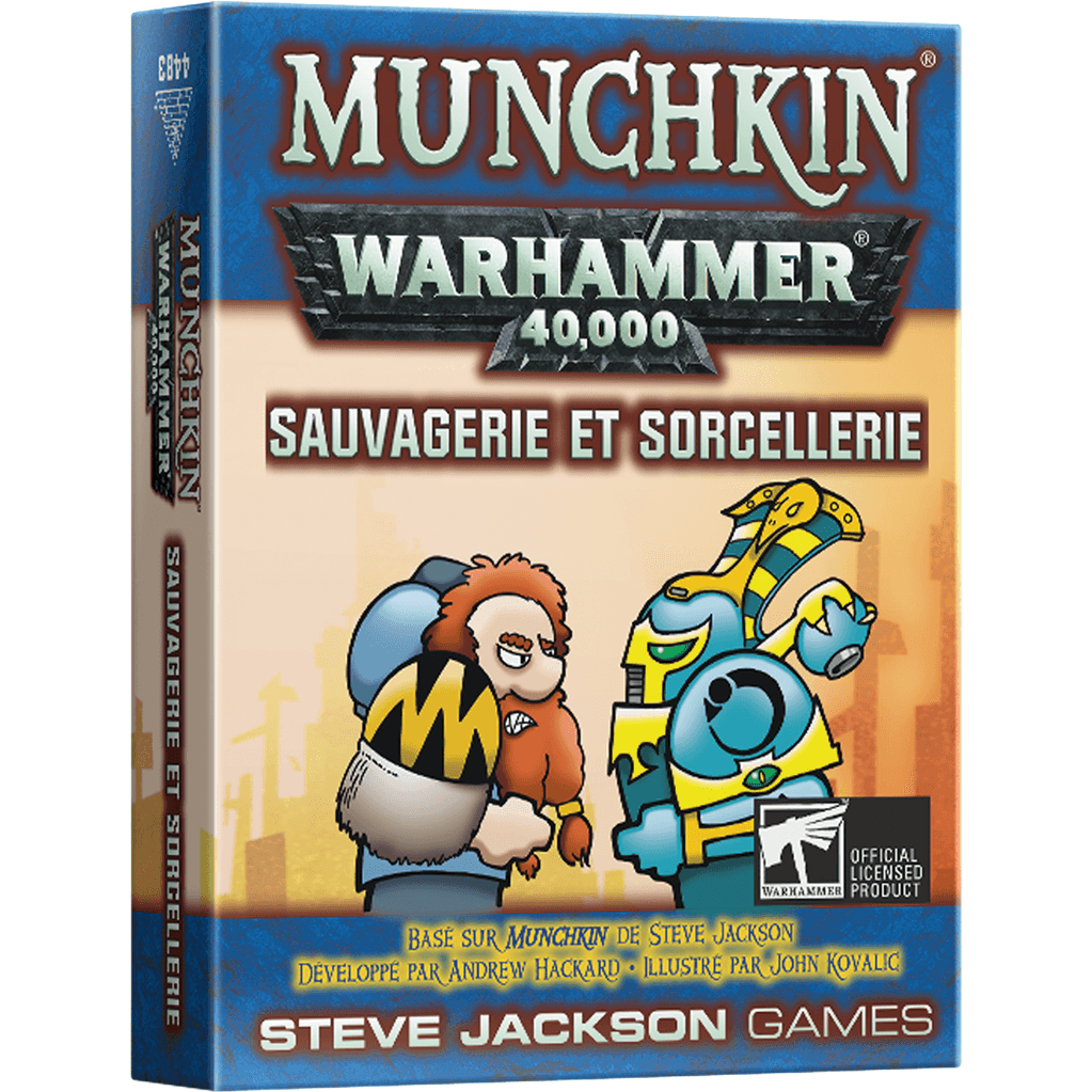 Edge Extension Sauvagerie et Sorcellerie Munchkin Warhammer 40 000