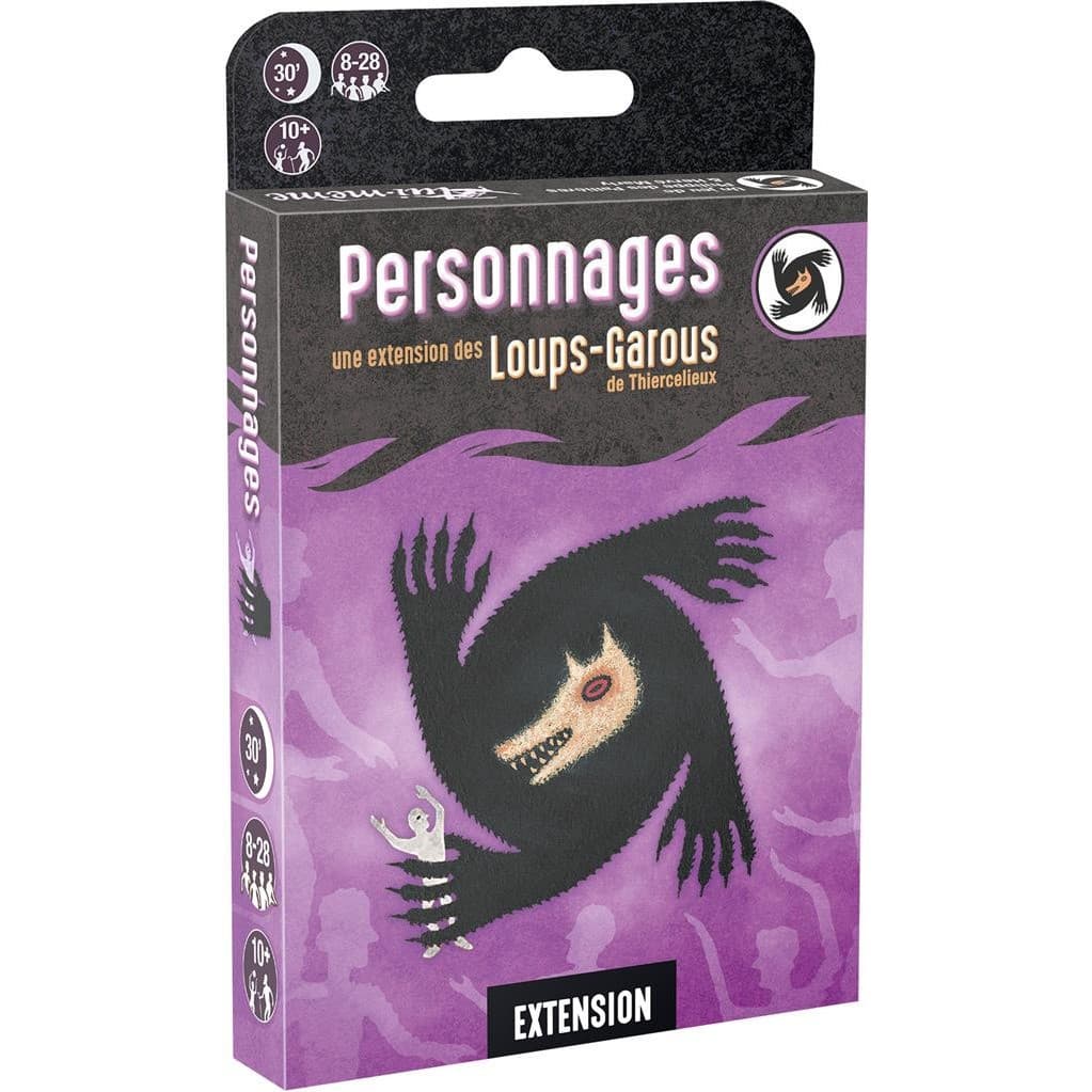 Asmodee Les LoupsGarous de Thiercelieux Extension Personnages