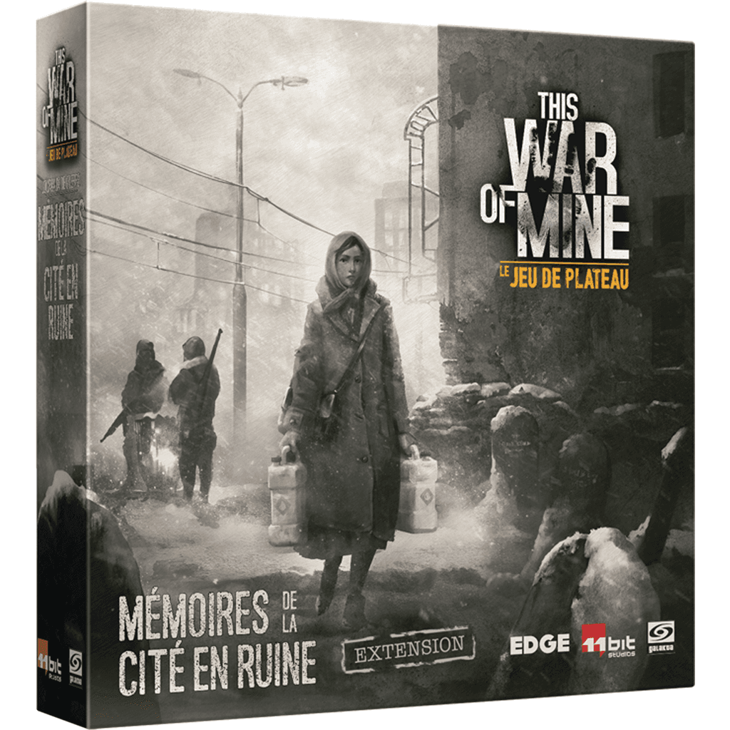Edge This War of Mine : le Jeu de Plateau Mémoires de la Cité en Ruine