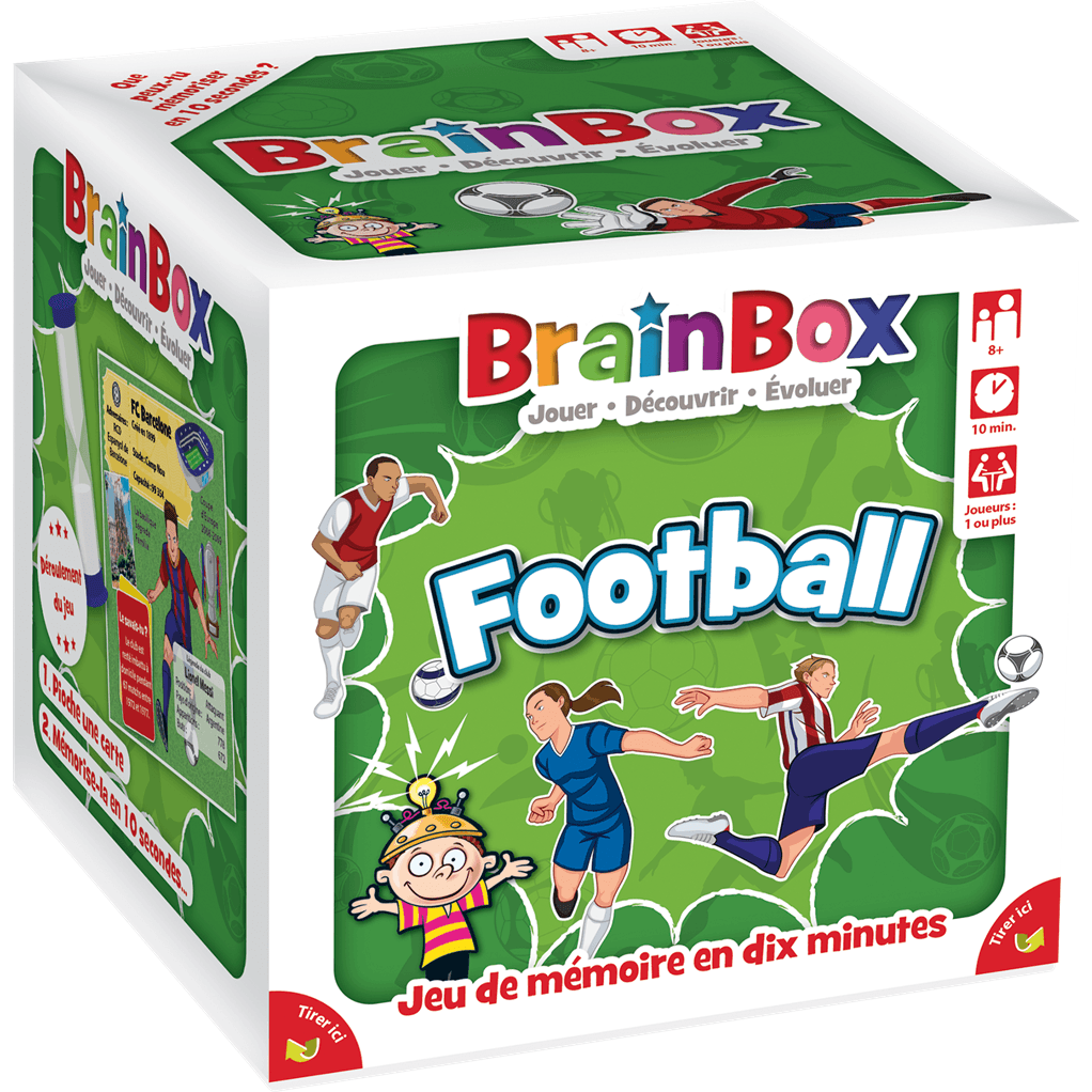 Green Board Games BrainBox Football