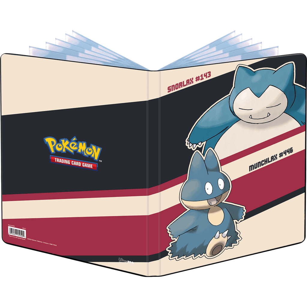 Ultra.pro Pokémon : Portfolio A4 Ronflex 180 cartes