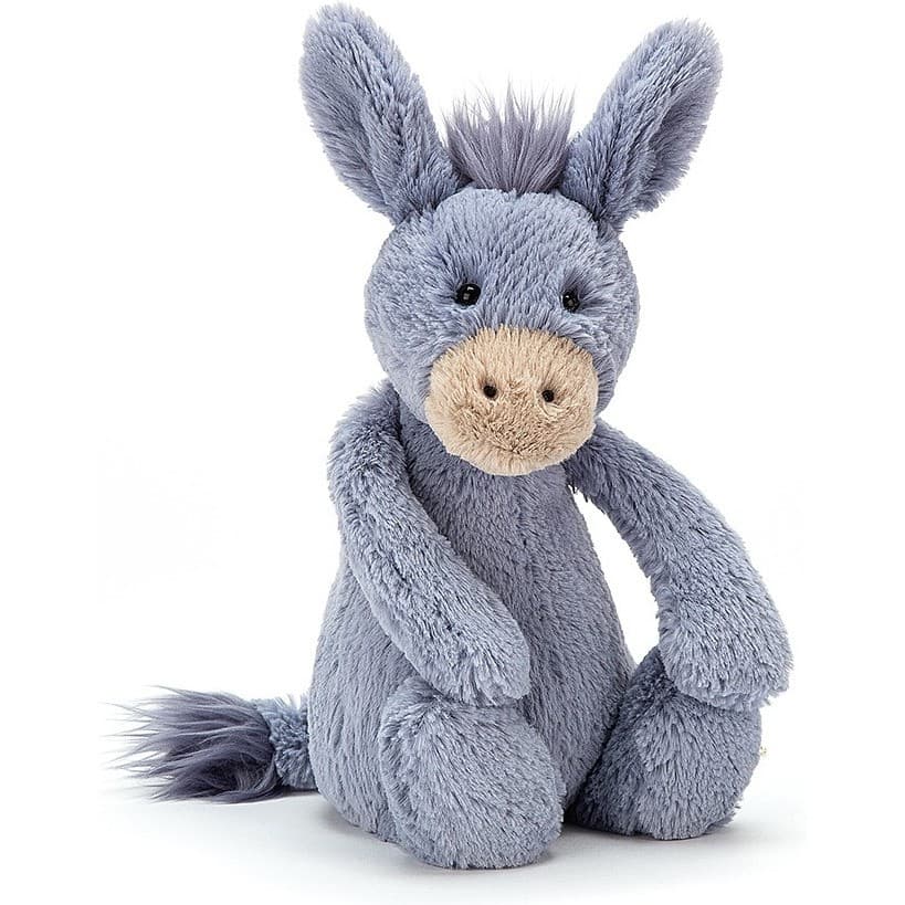Jellycat Peluche âne Bashful 29 cm