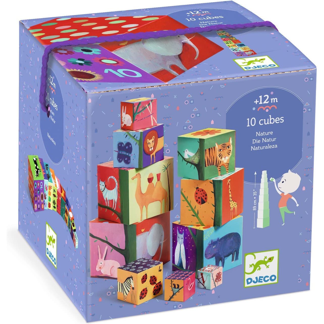 Djeco Cubes Nature et Animaux