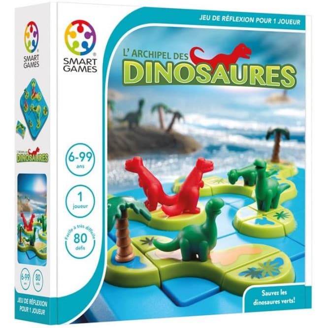 Smartgames L'Archipel des Dinosaures Dinosaurs Smart Games