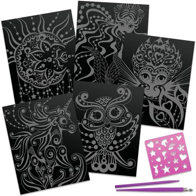 Nebulous Stars Nebulous Star Tableaux Ă gratter