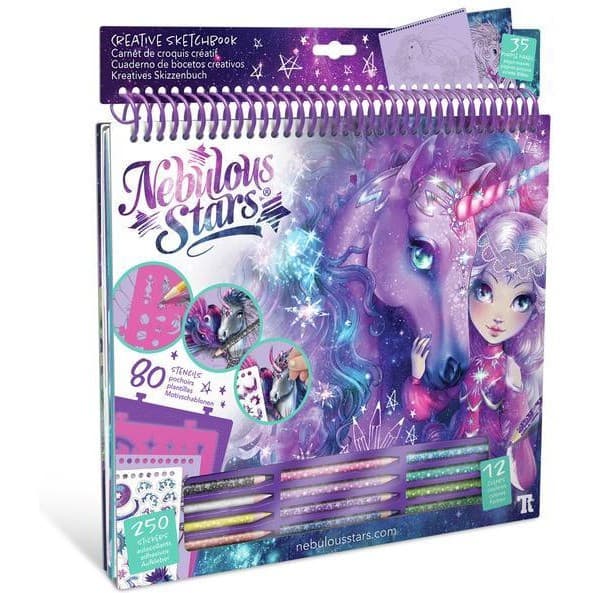 Nebulous Stars Carnet Créatif Chevaux fantastiques Space