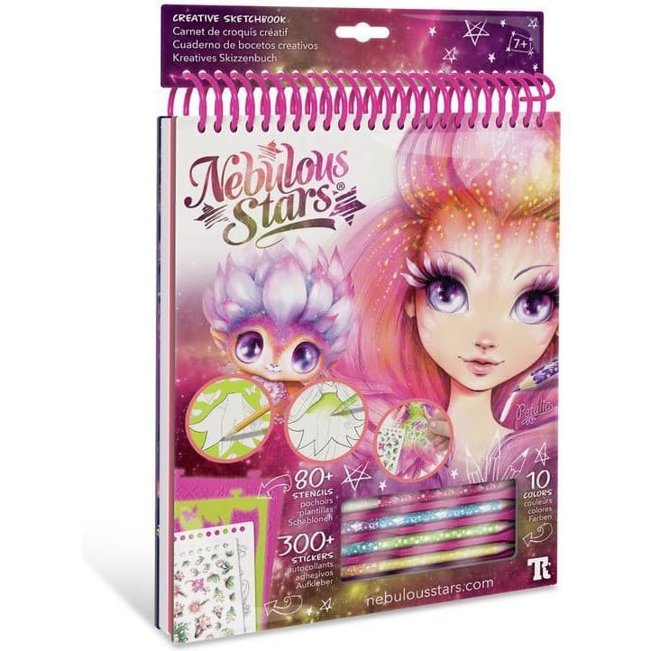 Nebulous Stars Carnet de croquis créatif Petulia