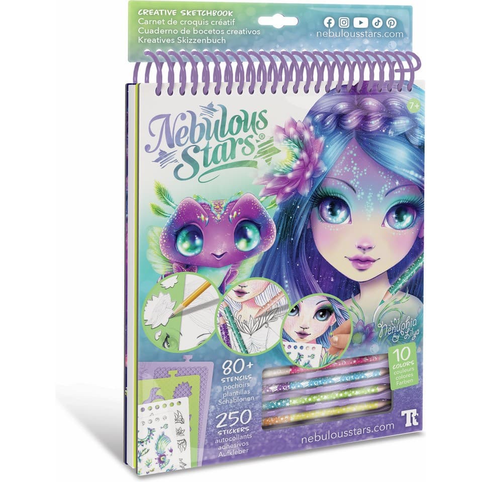 Nebulous Stars Creative Sketchbook Nenuphia
