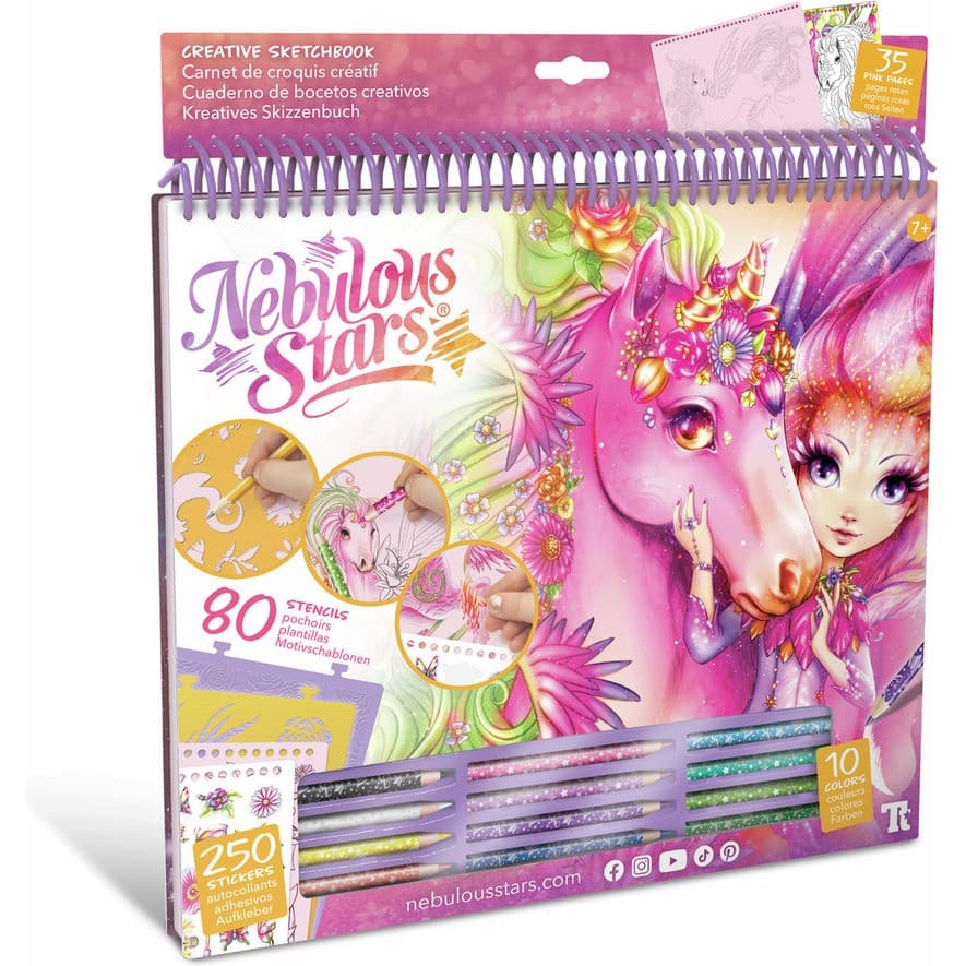 Nebulous Stars Grand carnet de croquis créatifs Forêt Lilyaz & Viviaz