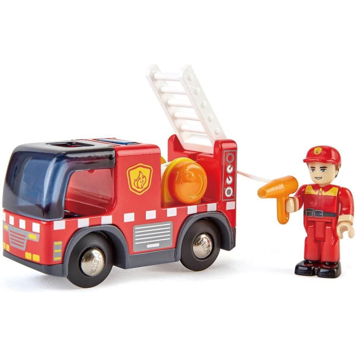 Hape Camion de pompiers sirène Fire Truck