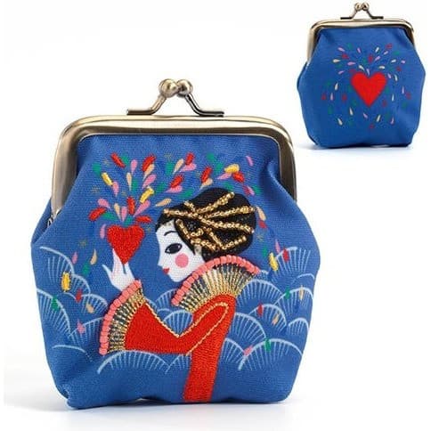 Lovely Paper By Djeco Portemonnaie Lovely Purse Cœur lovely paper