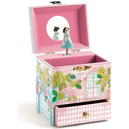 Little Big Room By Djeco Boîte à musique et à bijoux : Palais enchanté