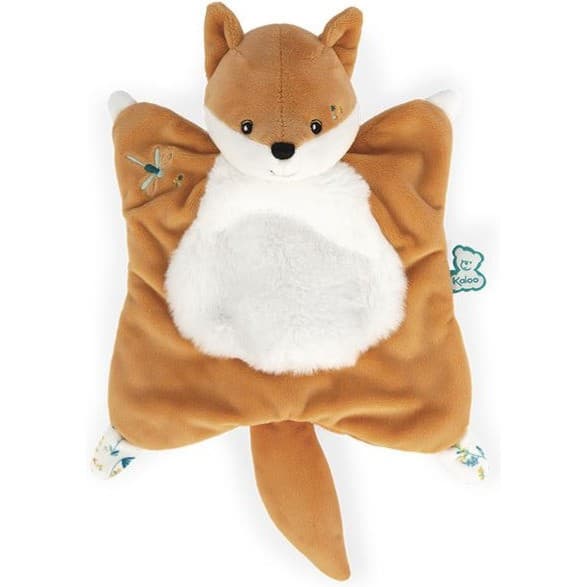 Kaloo Doudou carré Léonard le renard Les Fripons