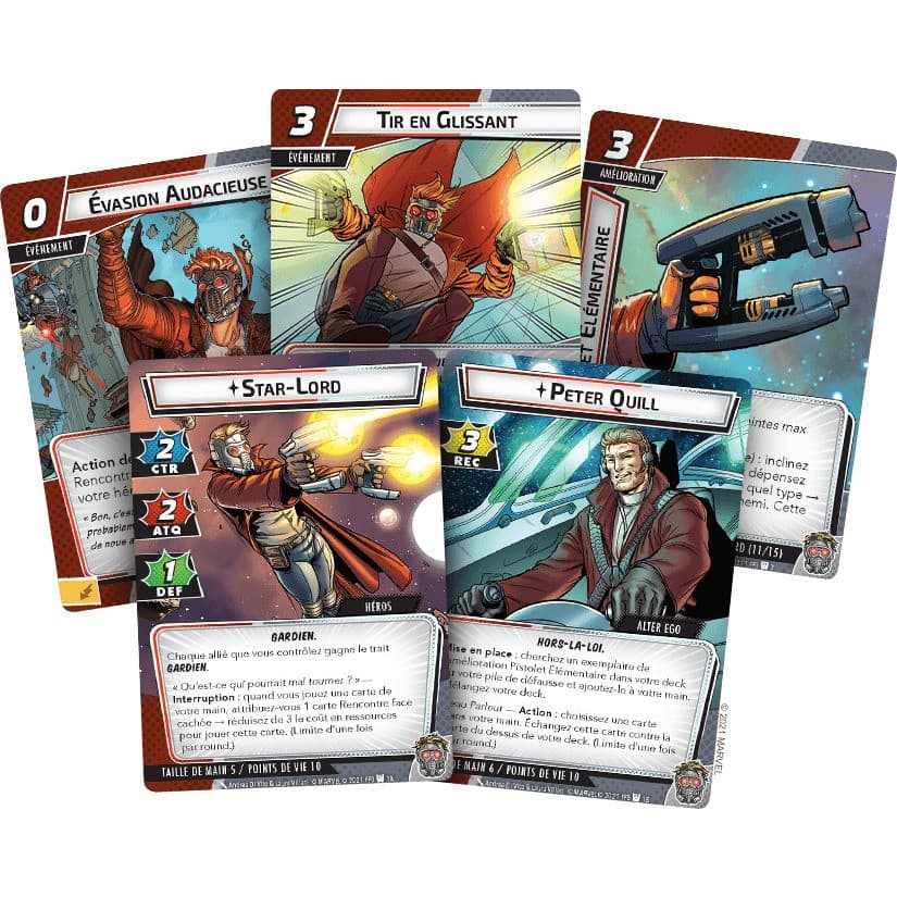 Fantasy Flight Games Marvel Champions : Le Jeu de Cartes Star Lord