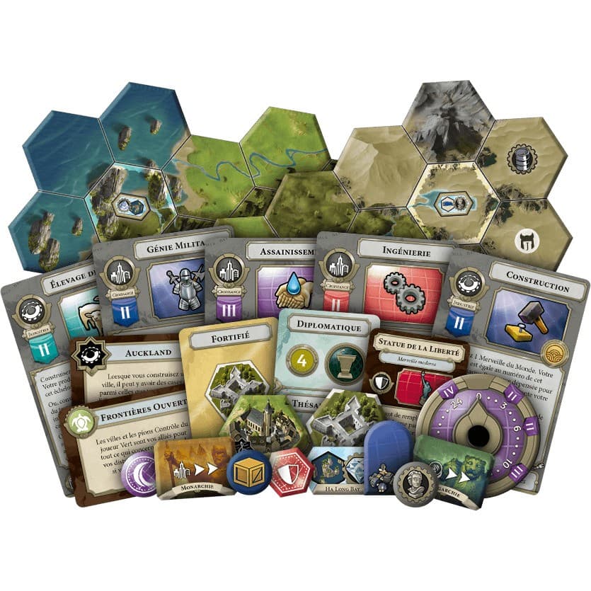 Fantasy Flight Games Sid Meier’s Civilization : Une Aube Nouvelle T