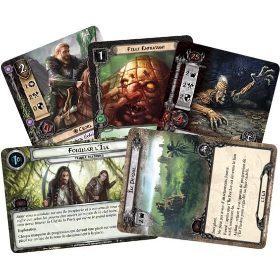 Fantasy Flight Games Seigneur des Anneaux Jce : Le temple des dupes