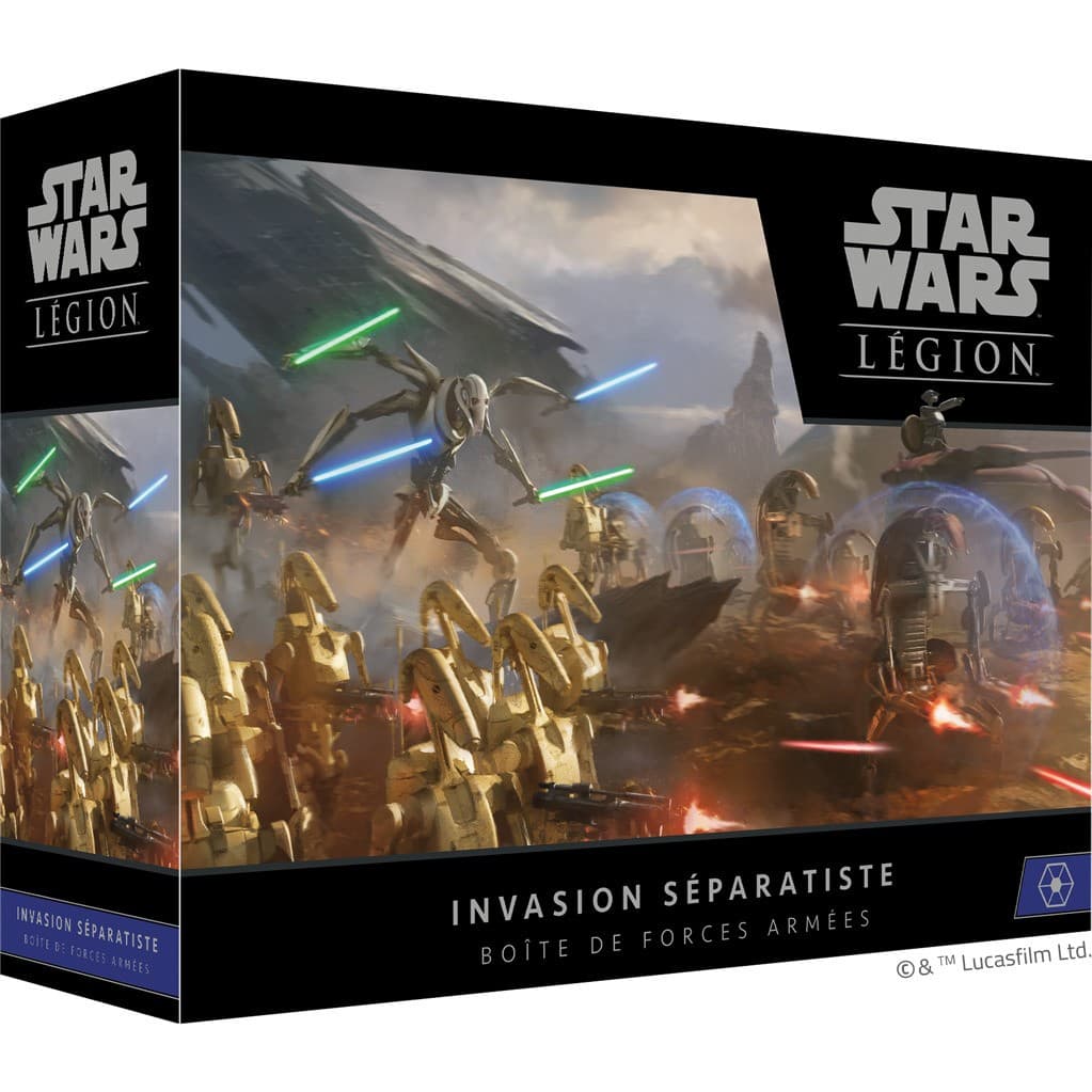 Atomic Mass Games Invasion Séparatiste Forces Armées Star Wars Légion