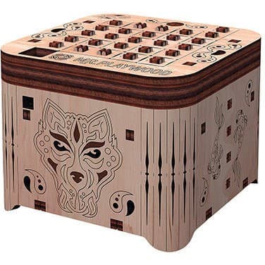 Mr Playwood Boite Ă secret Tigre maquette 3D mobile en bois