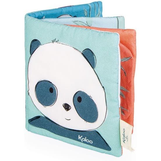 Kaloo Livre d'éveil coton bio Panda Partenariat Wwf®
