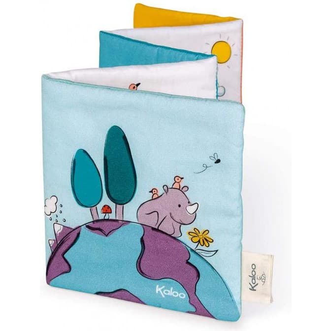 Kaloo Livre d'éveil en éventail sur les animaux Wwf de