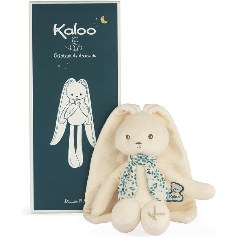 Kaloo Peluche pantin hochet Lapinou crème mini 17cm Perle