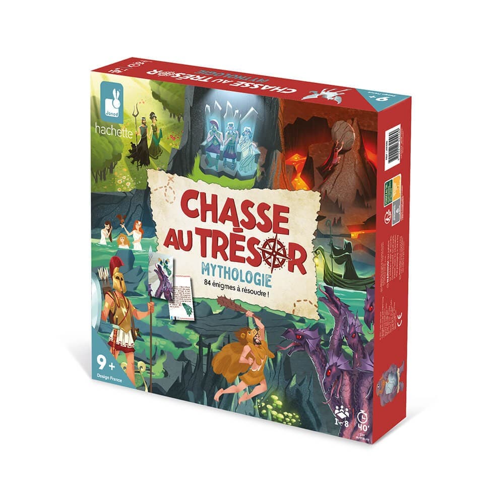 Janod Jeu de chasse au trésor Mythologie