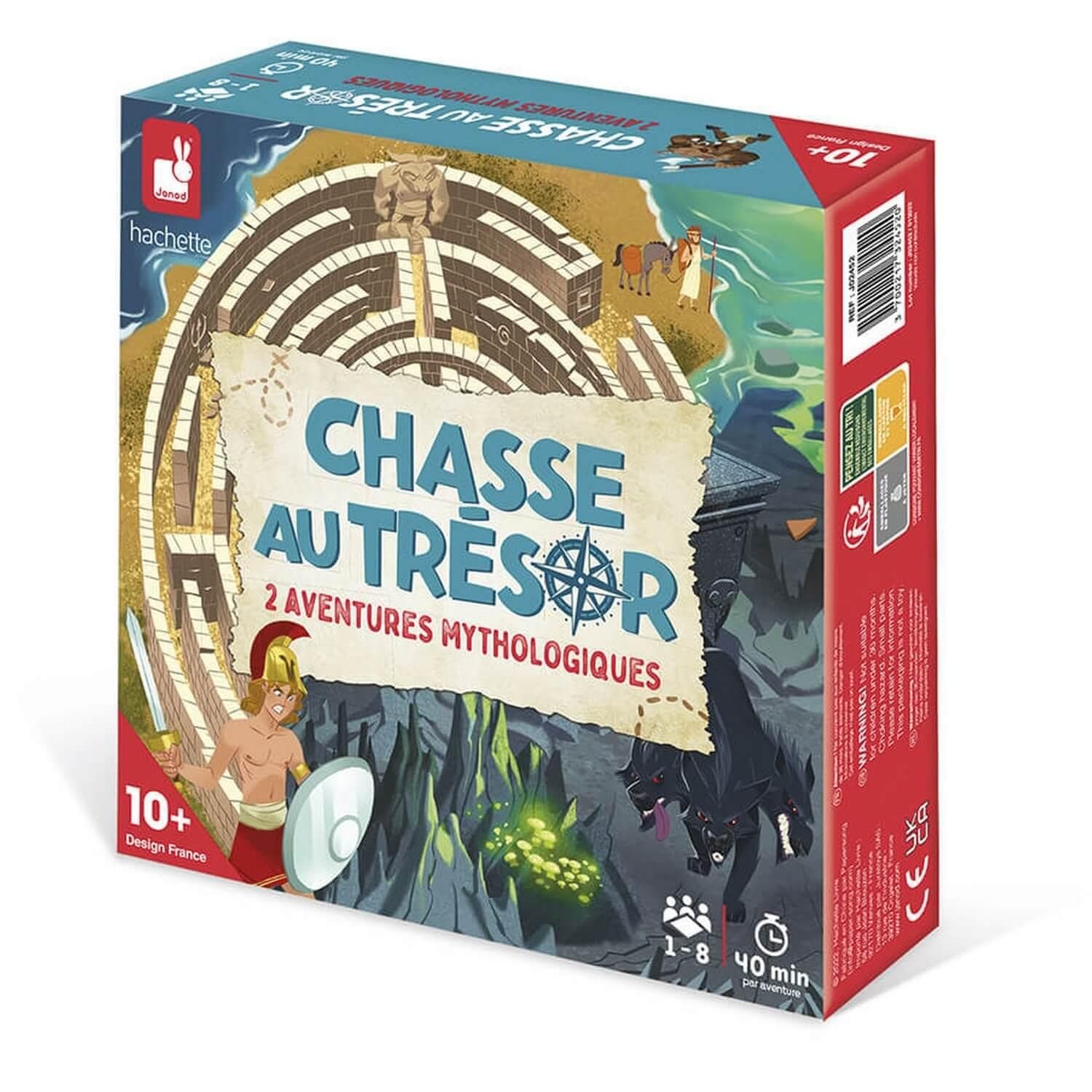 Janod Mini Chasse Au Trésor Mythologie : 2 aventures mythologiques