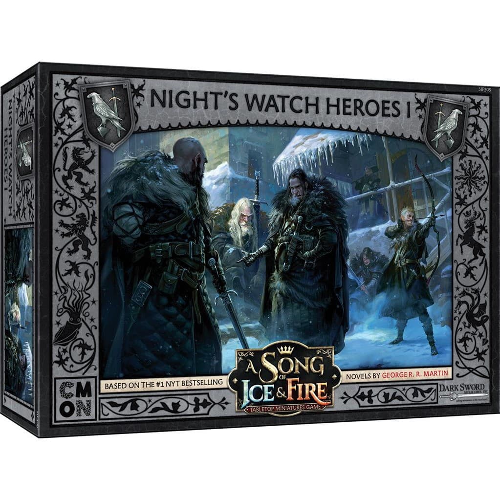 Edge Le TrÎne de Fer : le Jeu de Figurines Héros de la Garde de Nuit 1