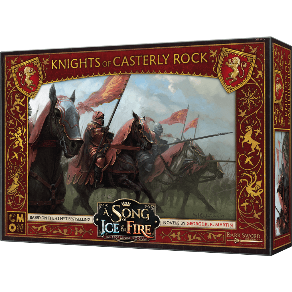 Edge Le TrĂ´ne de Fer : le Jeu de Figurines Chevaliers de Castral Roc