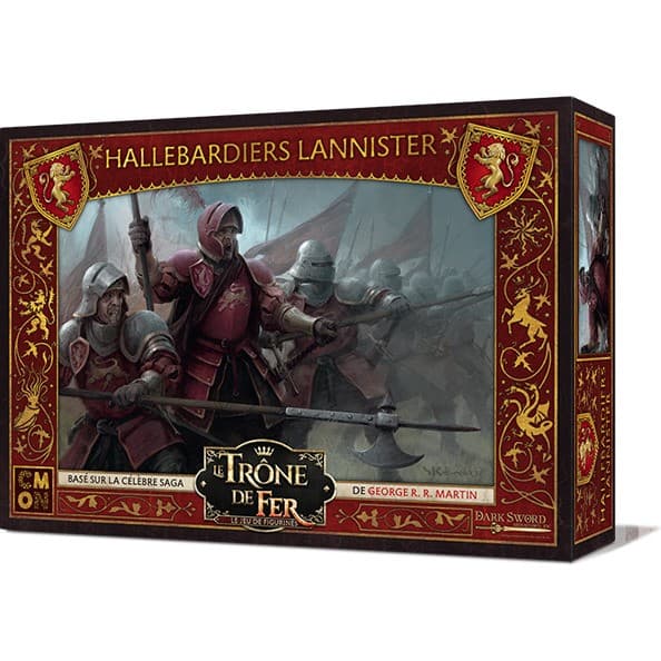 Edge Le TrĂ´ne de Fer : le Jeu de Figurines Hallebardiers Lannister