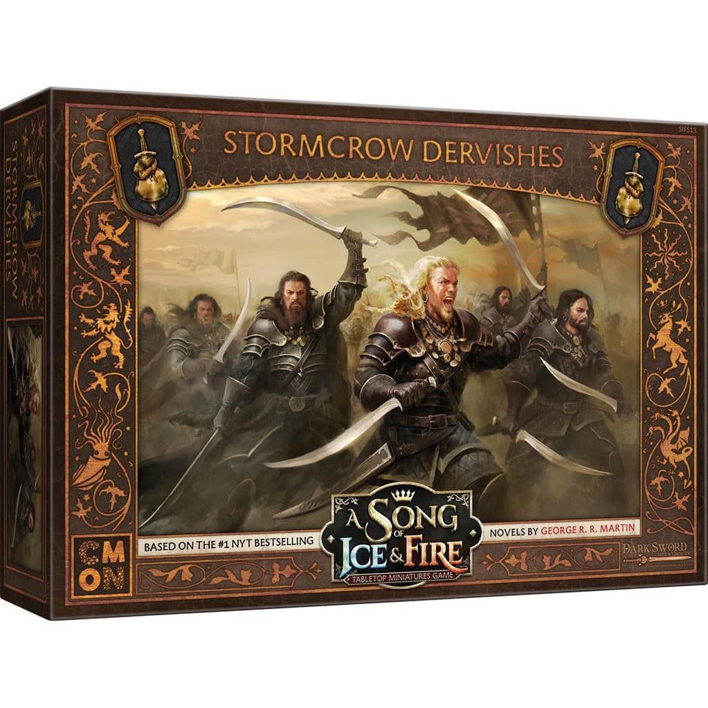 Cmon Le TrĂ´ne de Fer : le Jeu de Figurines Derviches Corbeaux Tornade