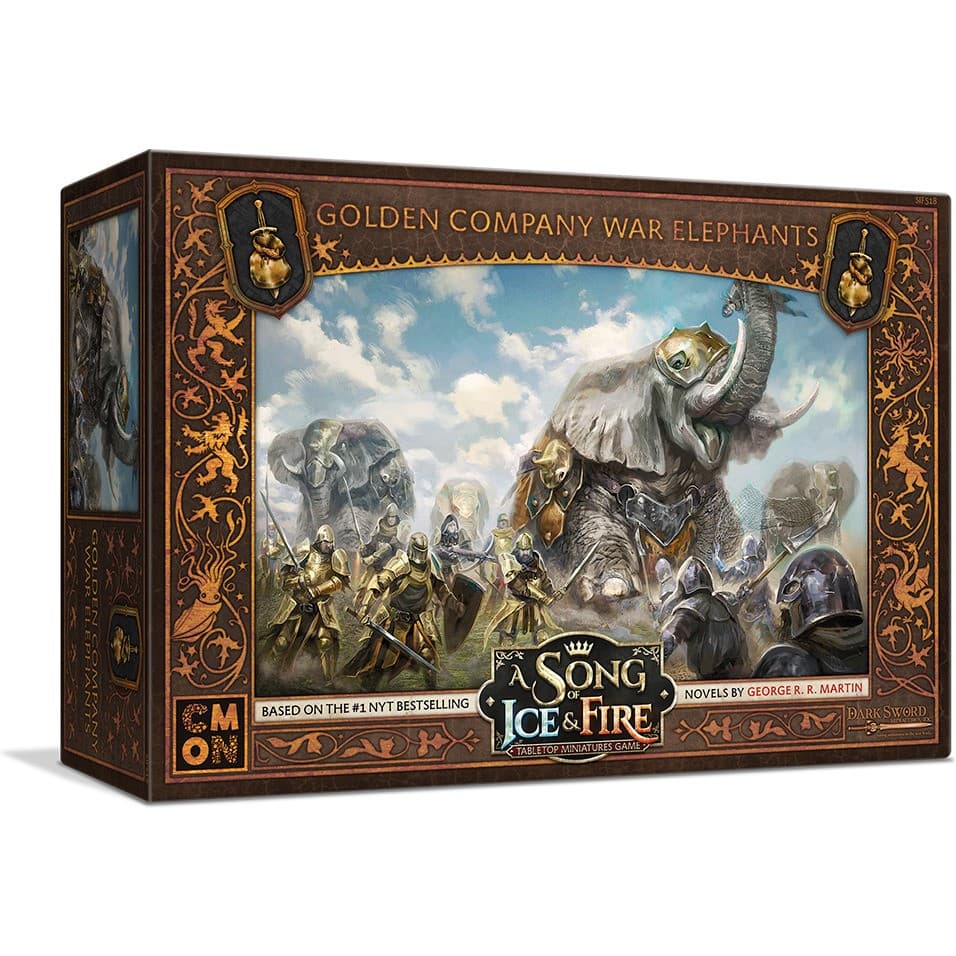 Cmon Le Trône de Fer : le Jeu de Figurines Eléphants de la Compagnie