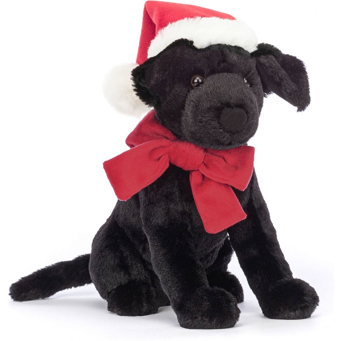 Jellycat Doudou chien de noël Pippa