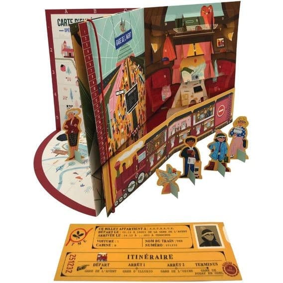 Asmodee Le Calendrier de L'Avent'ure Opération A toute vapeur