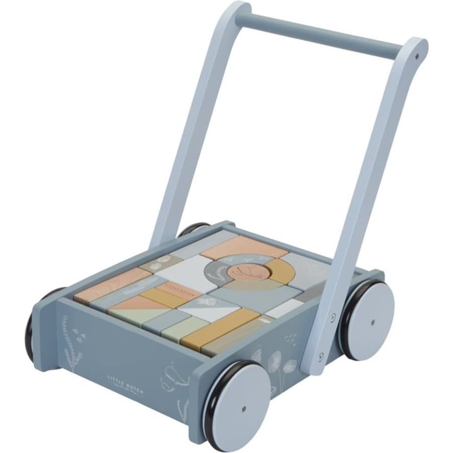 Little Dutch Chariot à blocs Océan