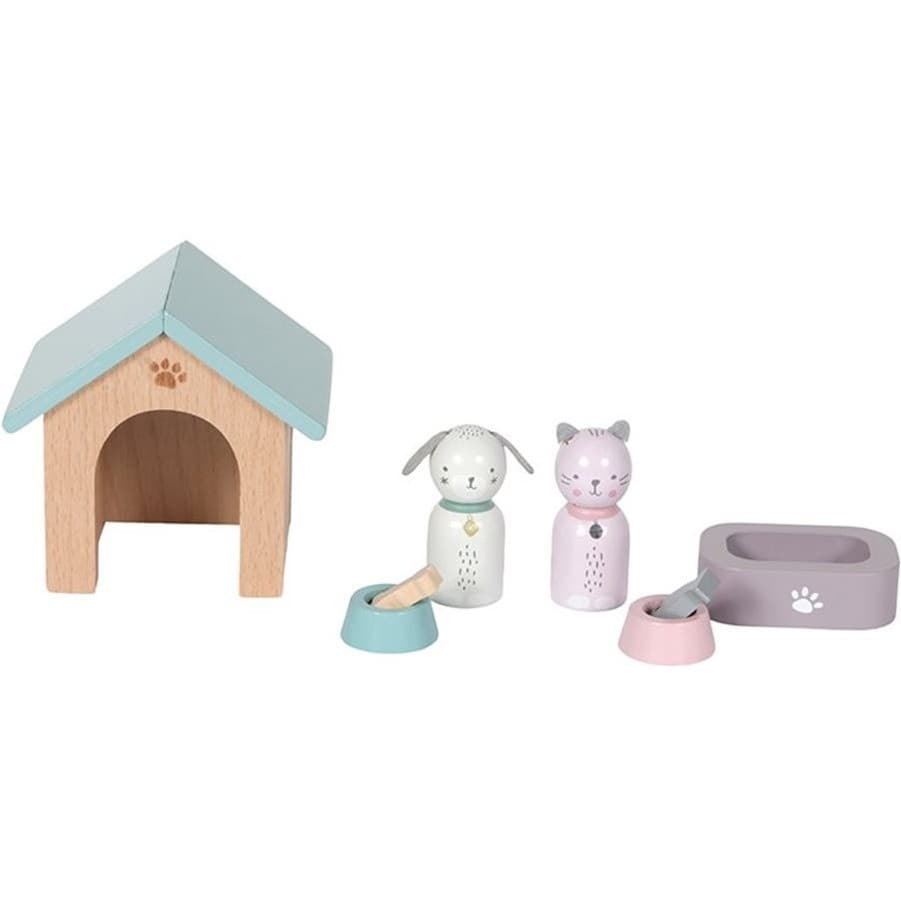 Little Dutch Maison de poupée série de jeux Animaux domestiques