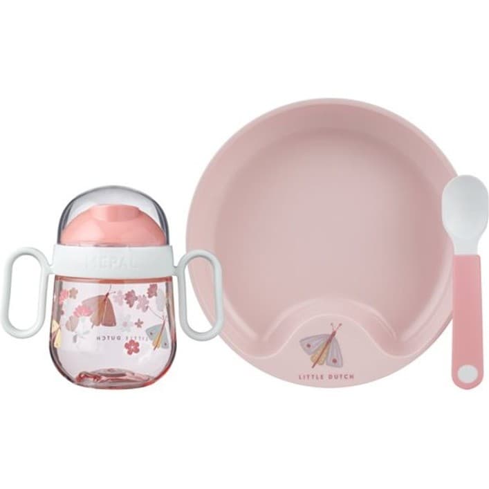 Little Dutch Coffret repas bébé mio 3 pcs Flowers & Butterflies