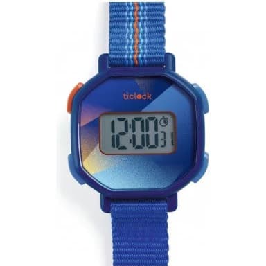 Ticlock By Djeco Montre digitale Blue Sound Djeco