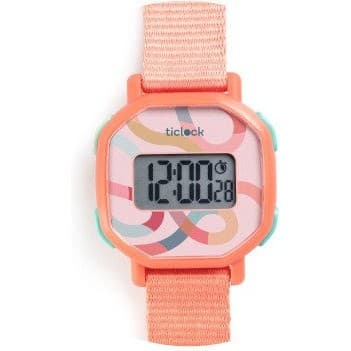 Ticlock By Djeco Montre digitale Pastel Volute Djeco