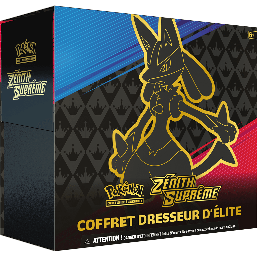 Pokémon EB12.5 : Coffret Dresseur d’élite Zenith Suprême
