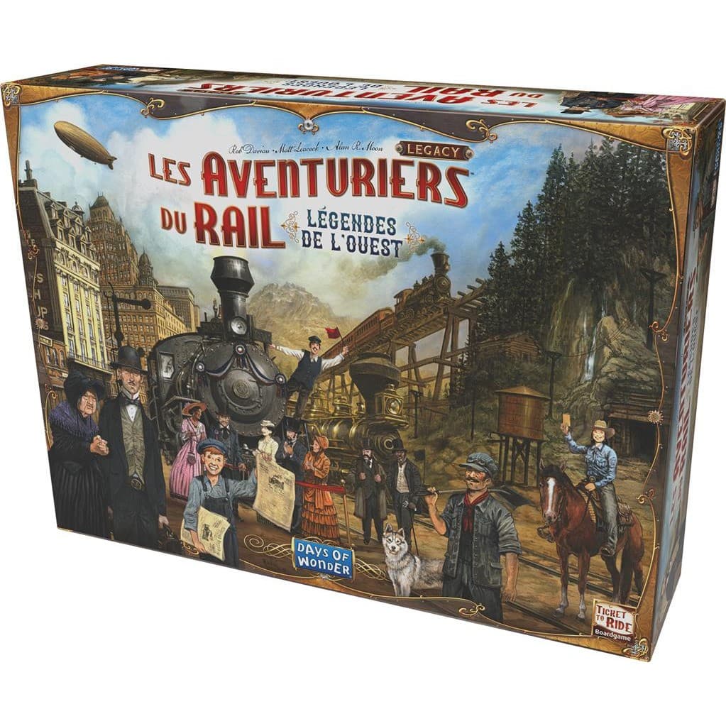 Days Of Wonder Les Aventuriers du Rail Legacy : Légendes de l'Ouest